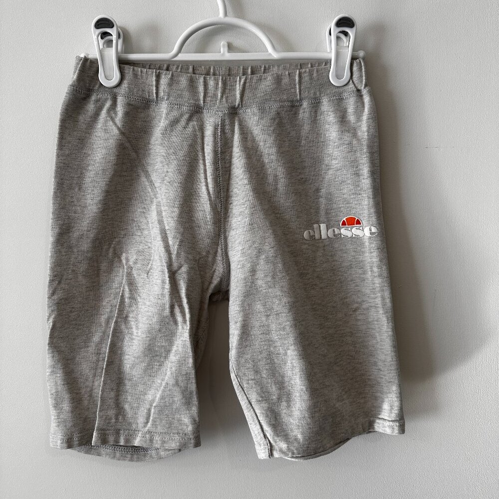 Light Grey Biker Shorts